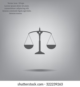 Scales balance icon
