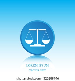 Scales balance icon