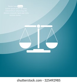 Scales balance icon