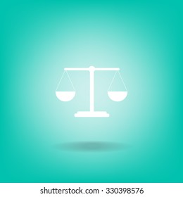 Scales balance icon