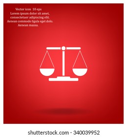 Scales balance icon
