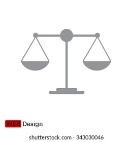Scales balance icon