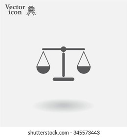 Scales balance icon