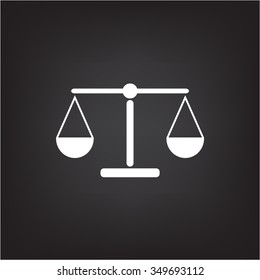 Scales balance icon