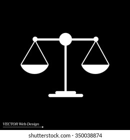 Scales balance icon