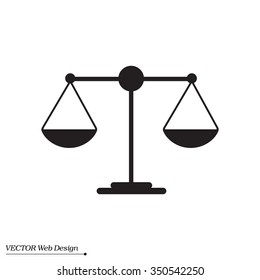Scales balance icon