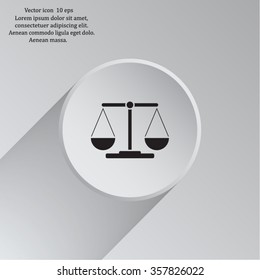 Scales balance icon