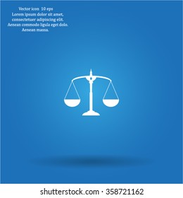 Scales balance icon