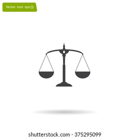 Scales balance icon