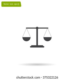 Scales balance icon