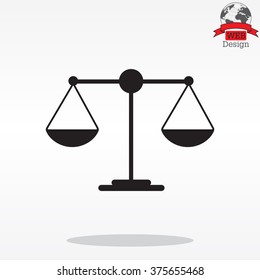 Scales balance icon