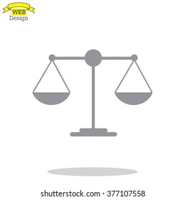 Scales balance icon