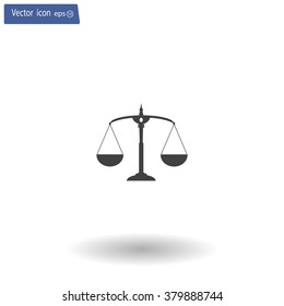 Scales balance icon