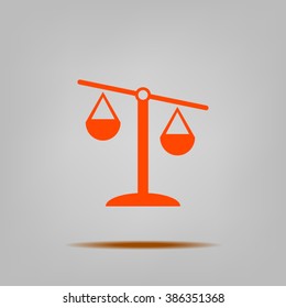Scales balance icon