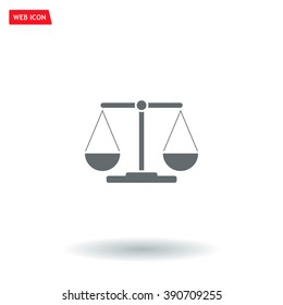 Scales balance icon