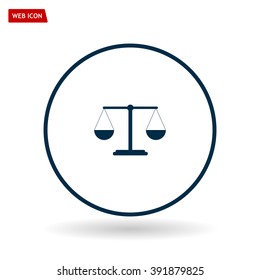 Scales balance icon