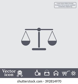 Scales balance icon