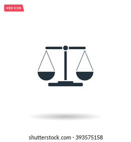 Scales balance icon