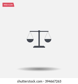 Scales balance icon