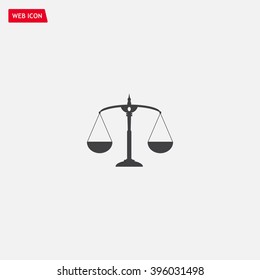 Scales balance icon