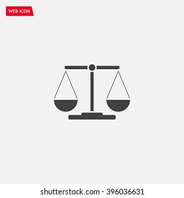 Scales balance icon