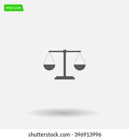 Scales balance icon