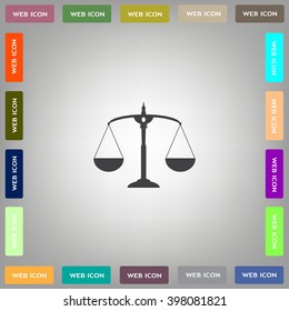 Scales balance icon