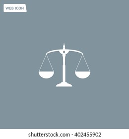 Scales balance icon