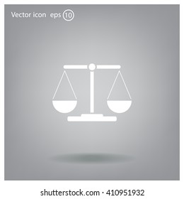 Scales balance icon