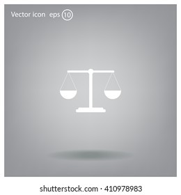 Scales balance icon