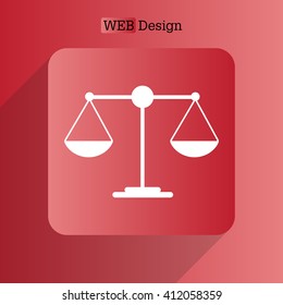Scales balance icon