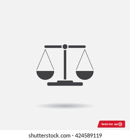 Scales balance icon