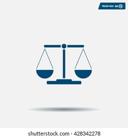 Scales balance icon