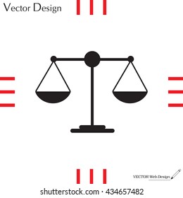 Scales balance icon