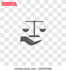 Scales balance icon