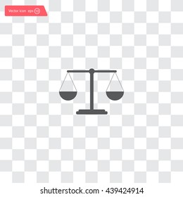 Scales balance icon