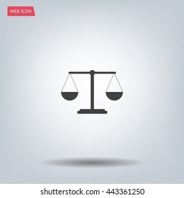 Scales balance icon