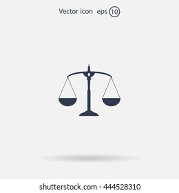 Scales balance icon