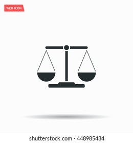 Scales balance icon