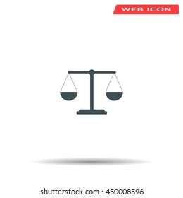 Scales balance icon
