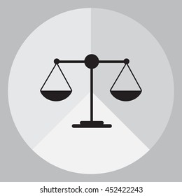 Scales balance icon