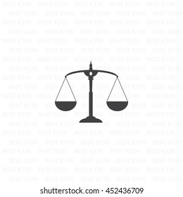 Scales balance icon