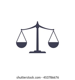 Scales balance icon