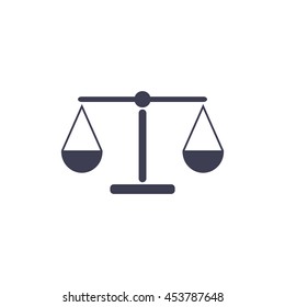 Scales balance icon