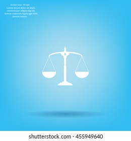 Scales balance icon