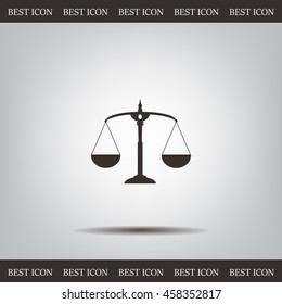 Scales balance icon