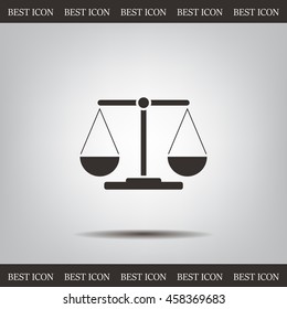 Scales balance icon