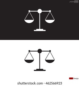 Scales balance icon