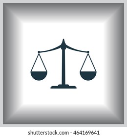 Scales balance icon