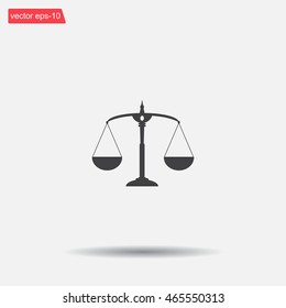 Scales balance icon